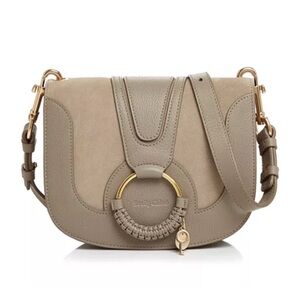 See by Chloé Hana Small Leather & Suede Crossbody